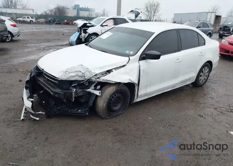 2016 Volkswagen Jetta 1.4T S z USA, uszkodzony, nr VIN 3VW267AJ3GM331862